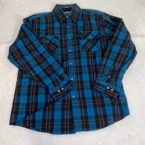 - AIRWALK 14 - 16  plaid shirt EUC